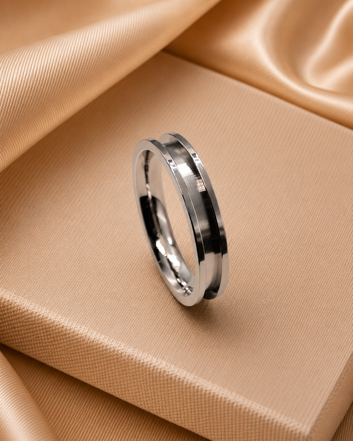 Tungsten Inlay Band
